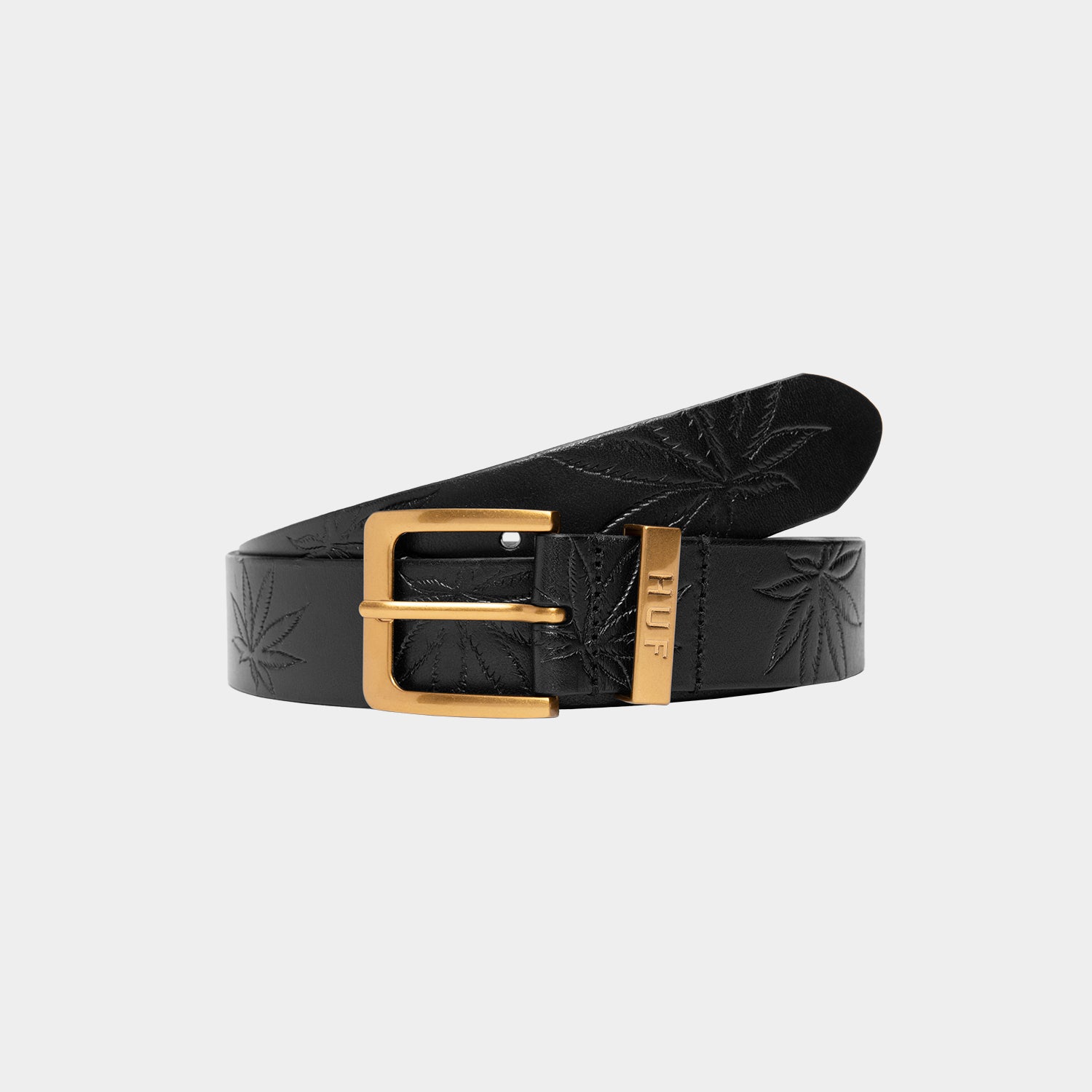 PLANTLIFE LEATHER BELT - HUF Worldwide JP