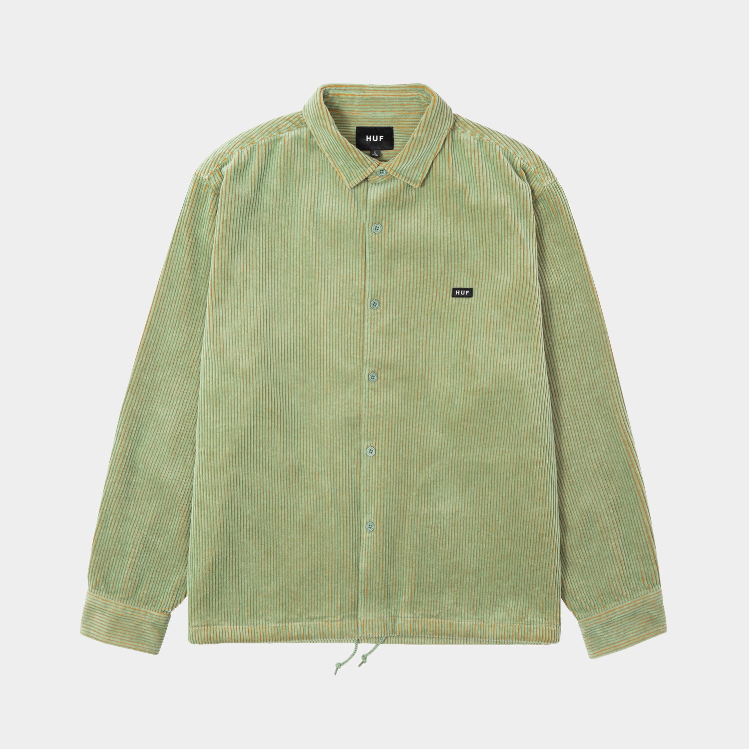 7140円 メンズBAR LOGO TWO CORD SHIRT