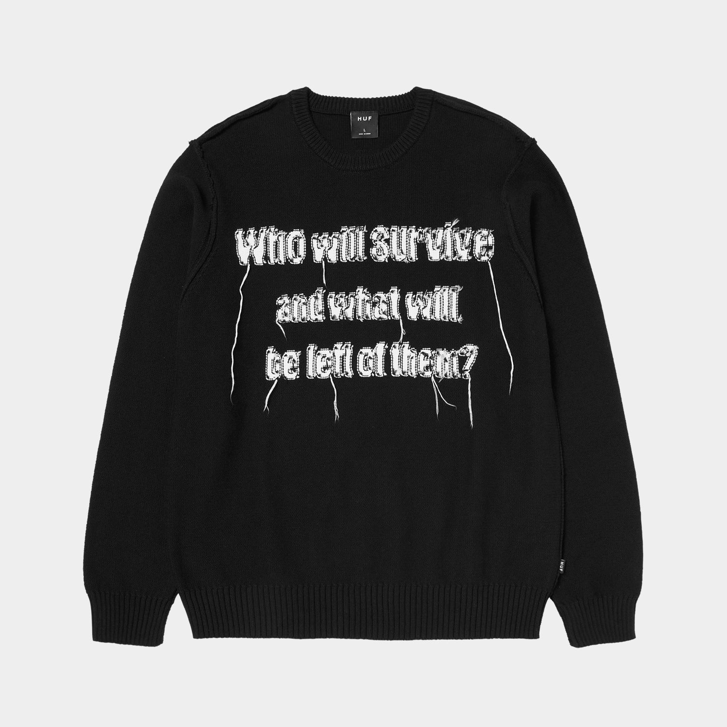 TCM SURVIVE CABLE KNIT SWEATER - HUF Worldwide JP