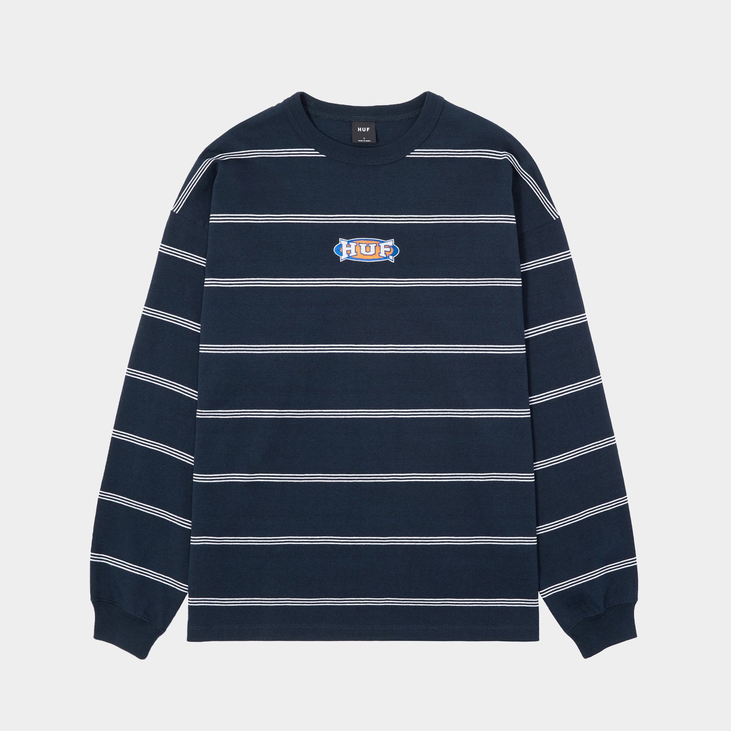 HALF COURT STRIPE LS CREW - HUF Worldwide JP