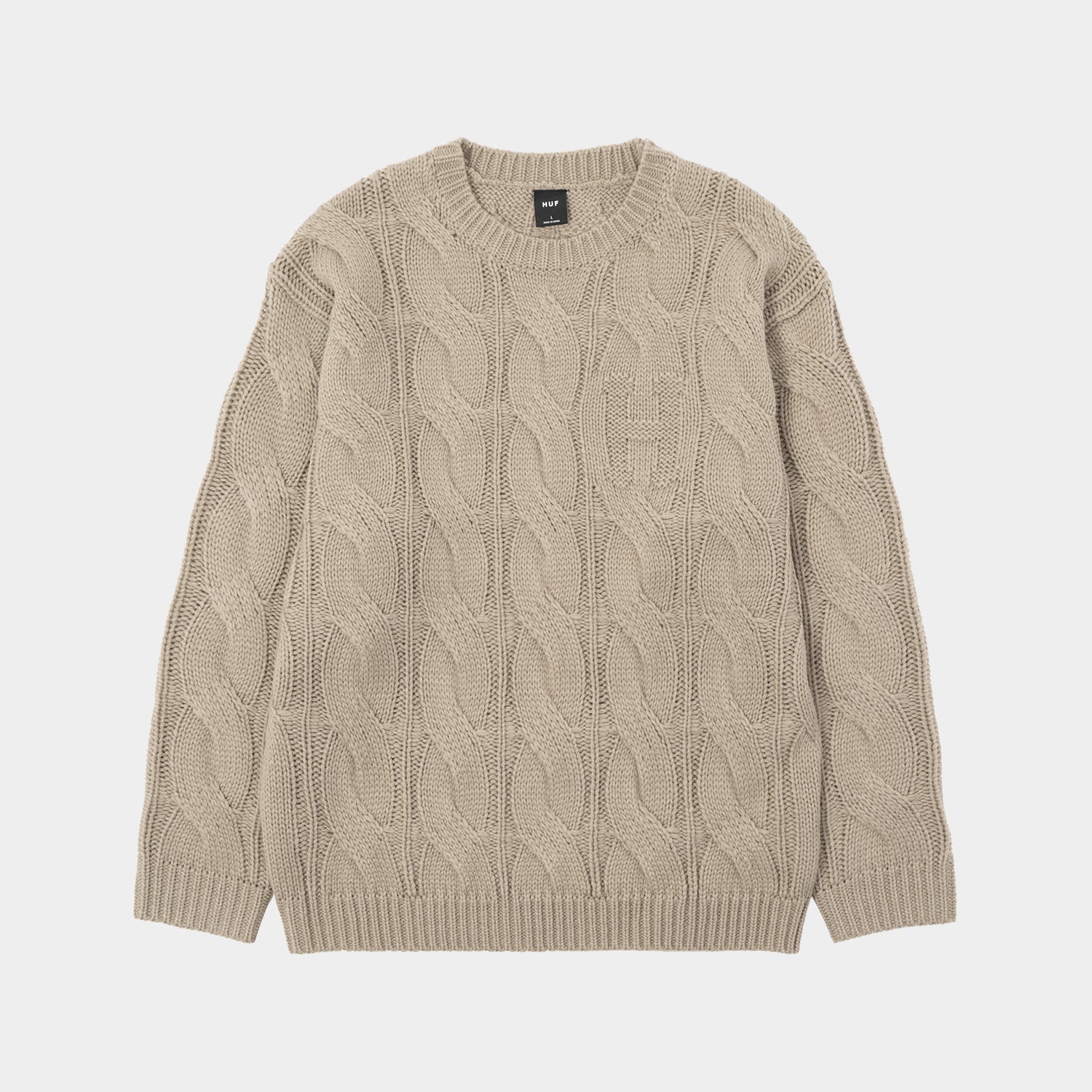 CLASSIC H CABLE SWEATER - HUF Worldwide JP