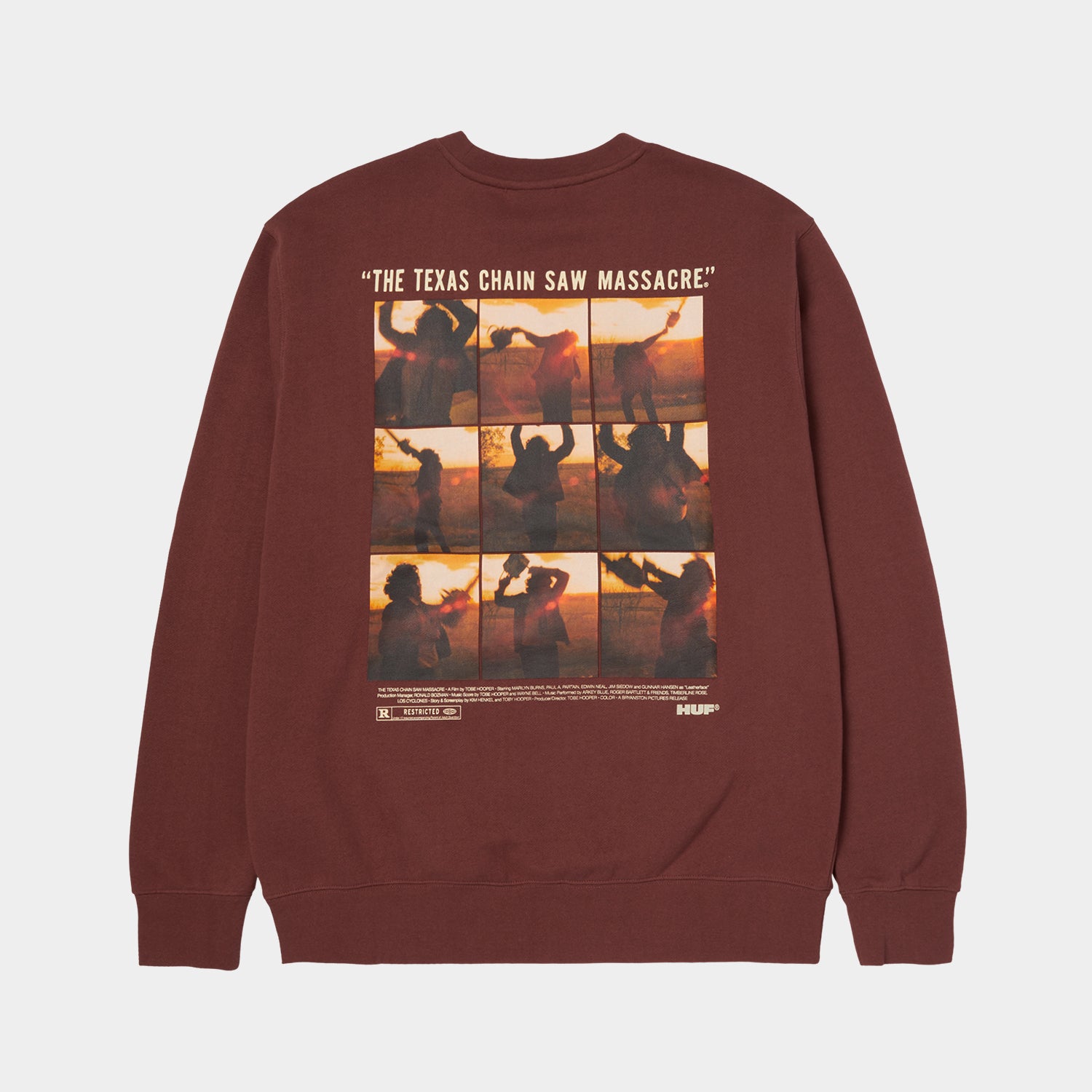 TCM UNPARALLELED TERROR CREWNECK - HUF Worldwide JP