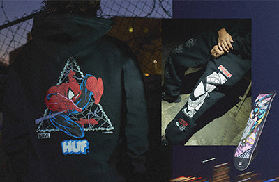 HUF X SPIDERMAN PREVIEW