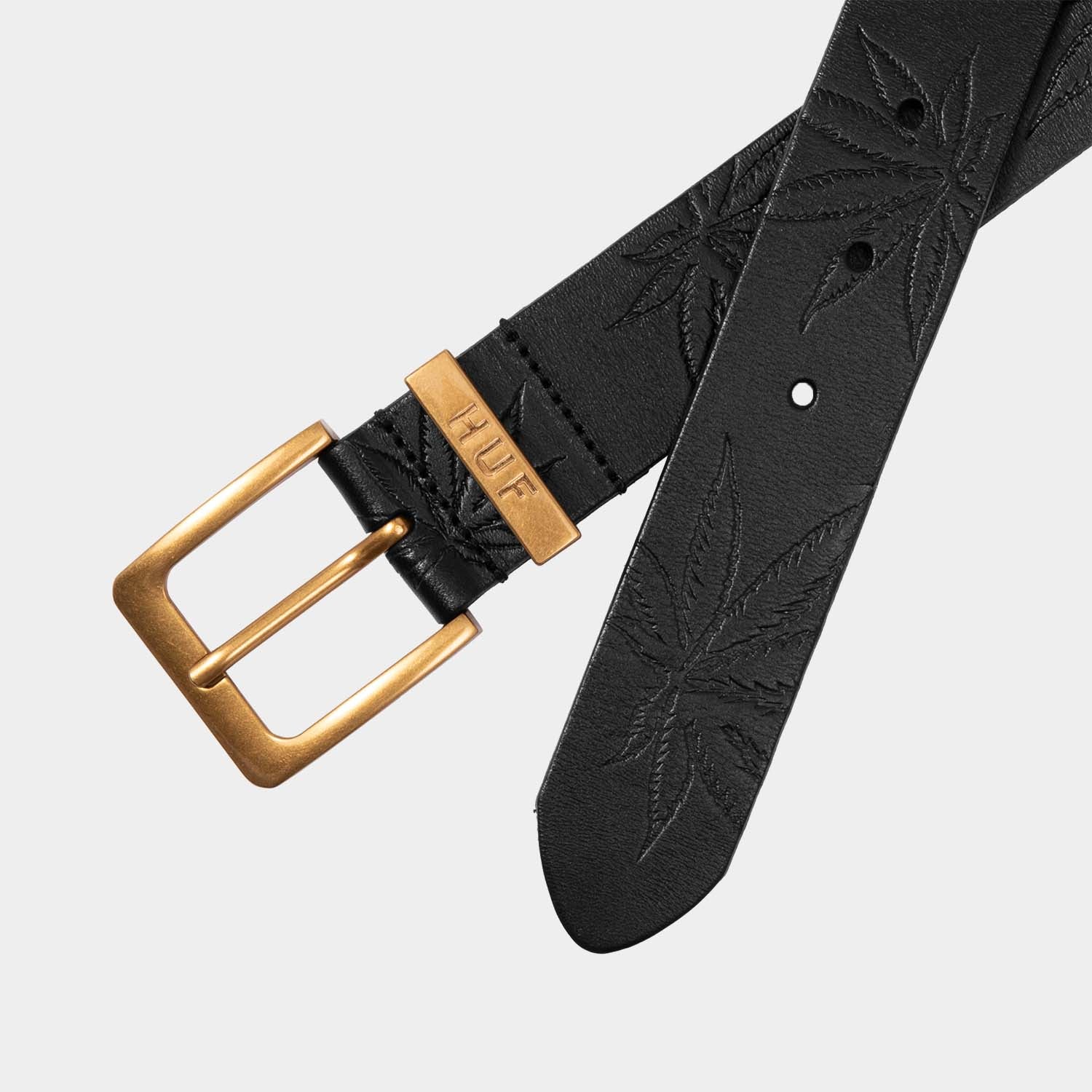 PLANTLIFE LEATHER BELT - HUF Worldwide JP