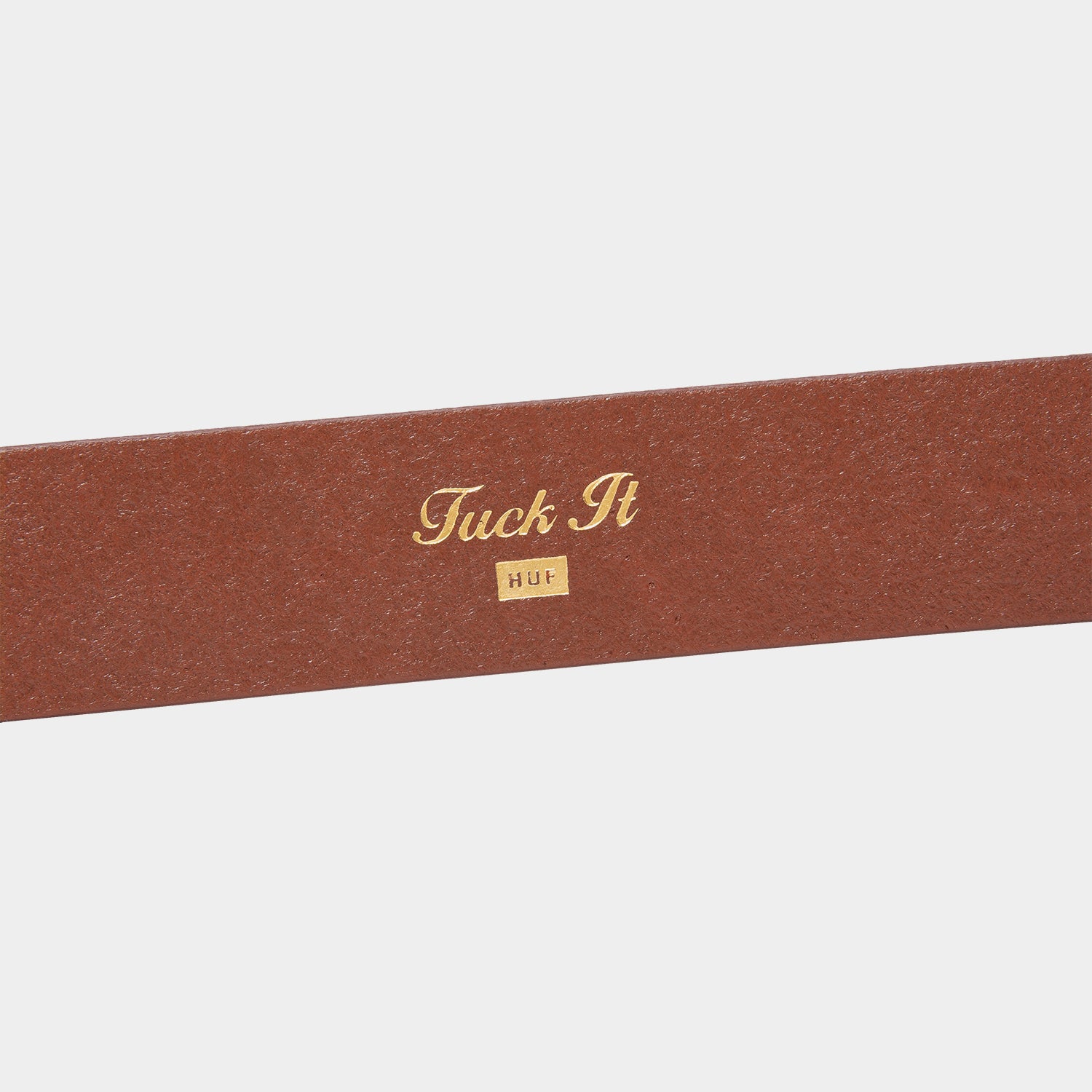 FUCK IT LEATHER BELT - HUF Worldwide JP