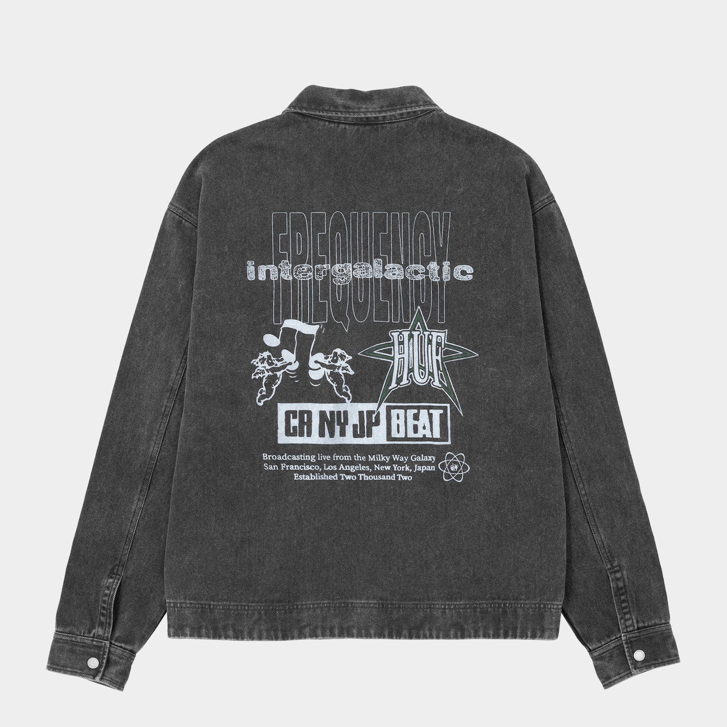 Intergalactic Frequency ZIP Shacket / HUF Worldwide JP