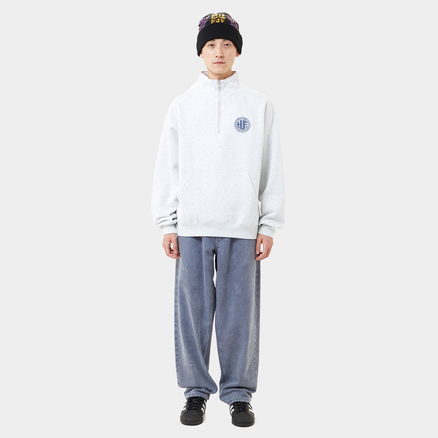 REGIONAL HALF ZIP FLEECE - HUF Worldwide JP