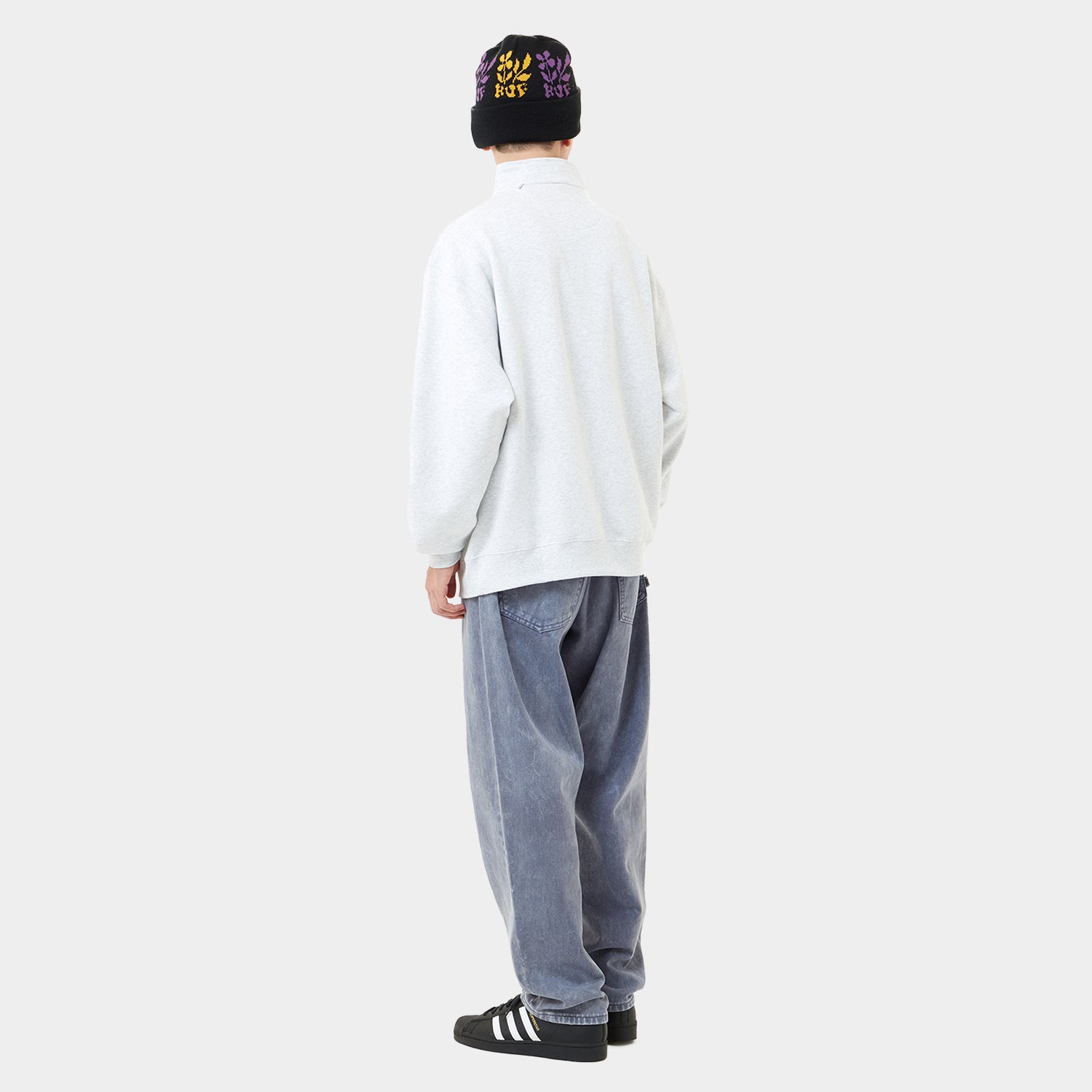 REGIONAL HALF ZIP FLEECE - HUF Worldwide JP