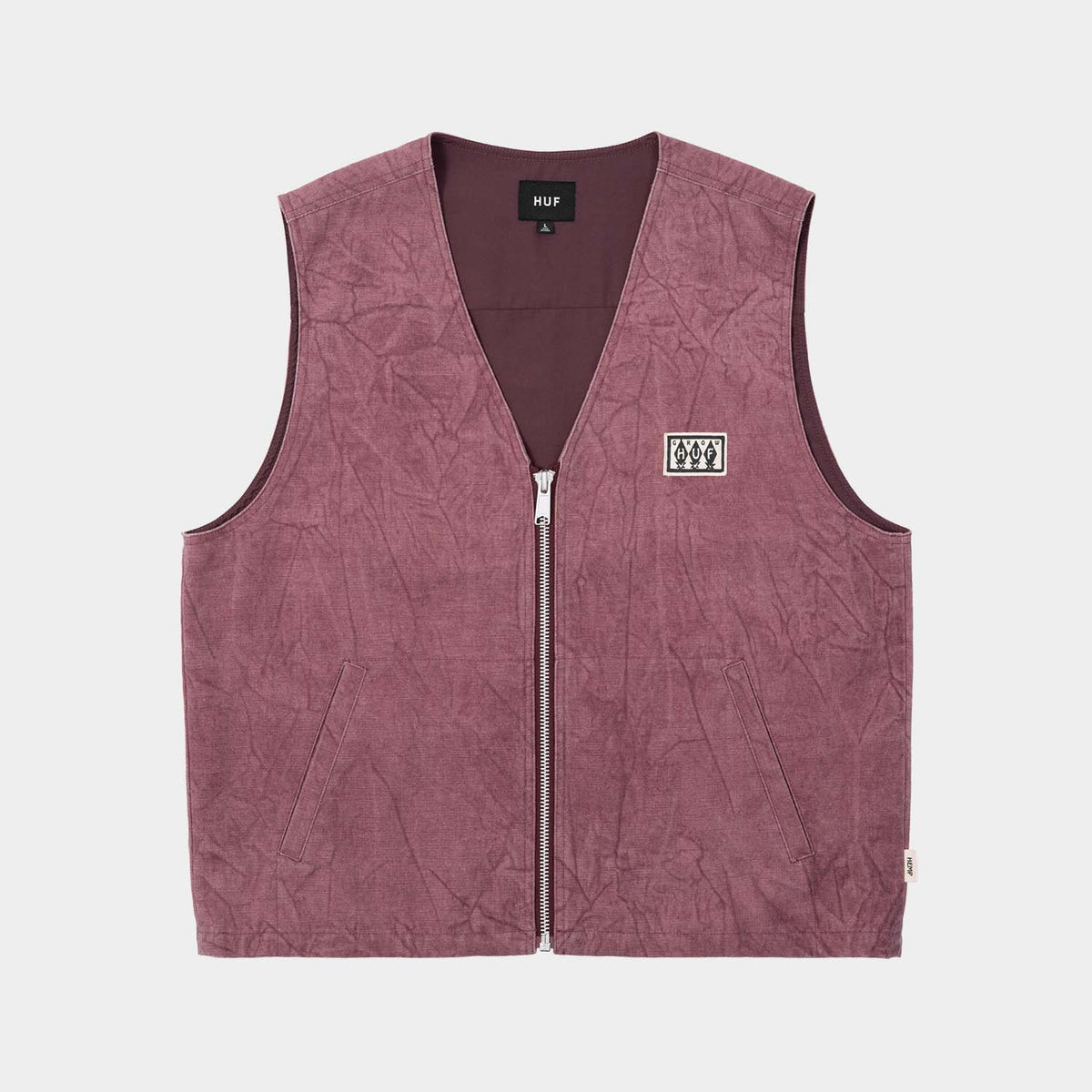 HEMP TWO POCKET WORK VEST - HUF Worldwide JP