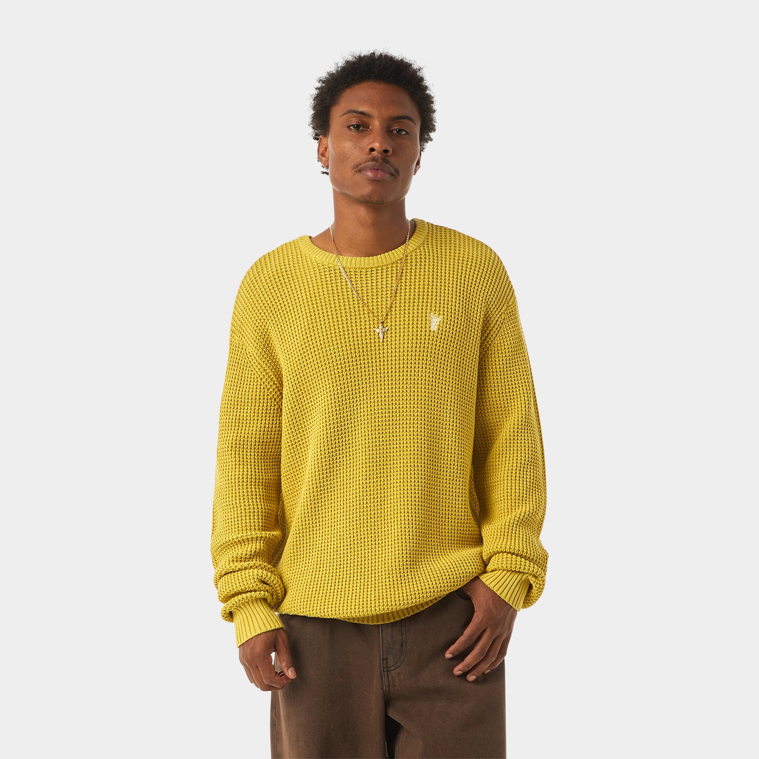 FILMORE WAFFLE KNIT SWEATER - HUF Worldwide JP