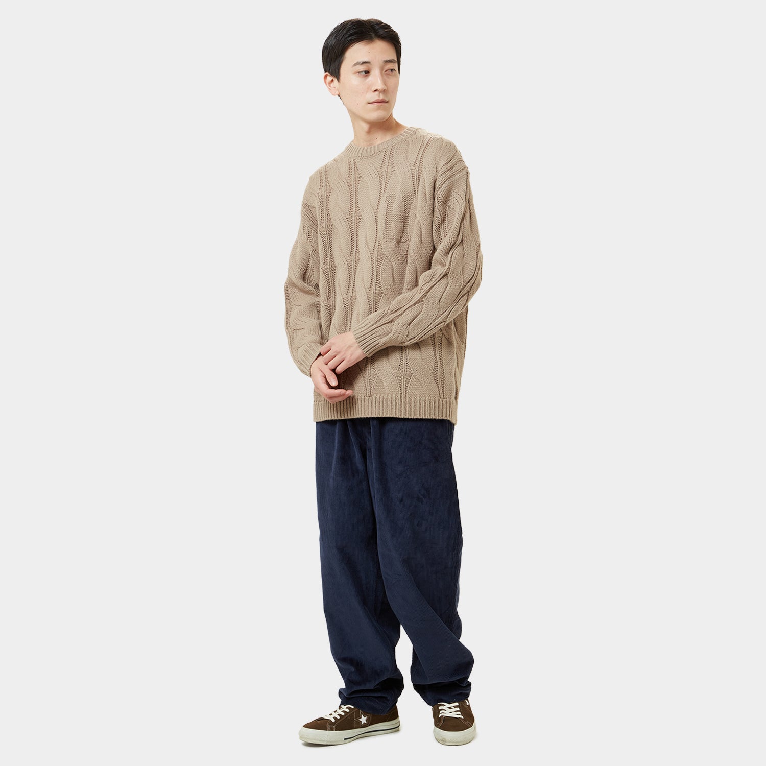 CLASSIC H CABLE SWEATER - HUF Worldwide JP