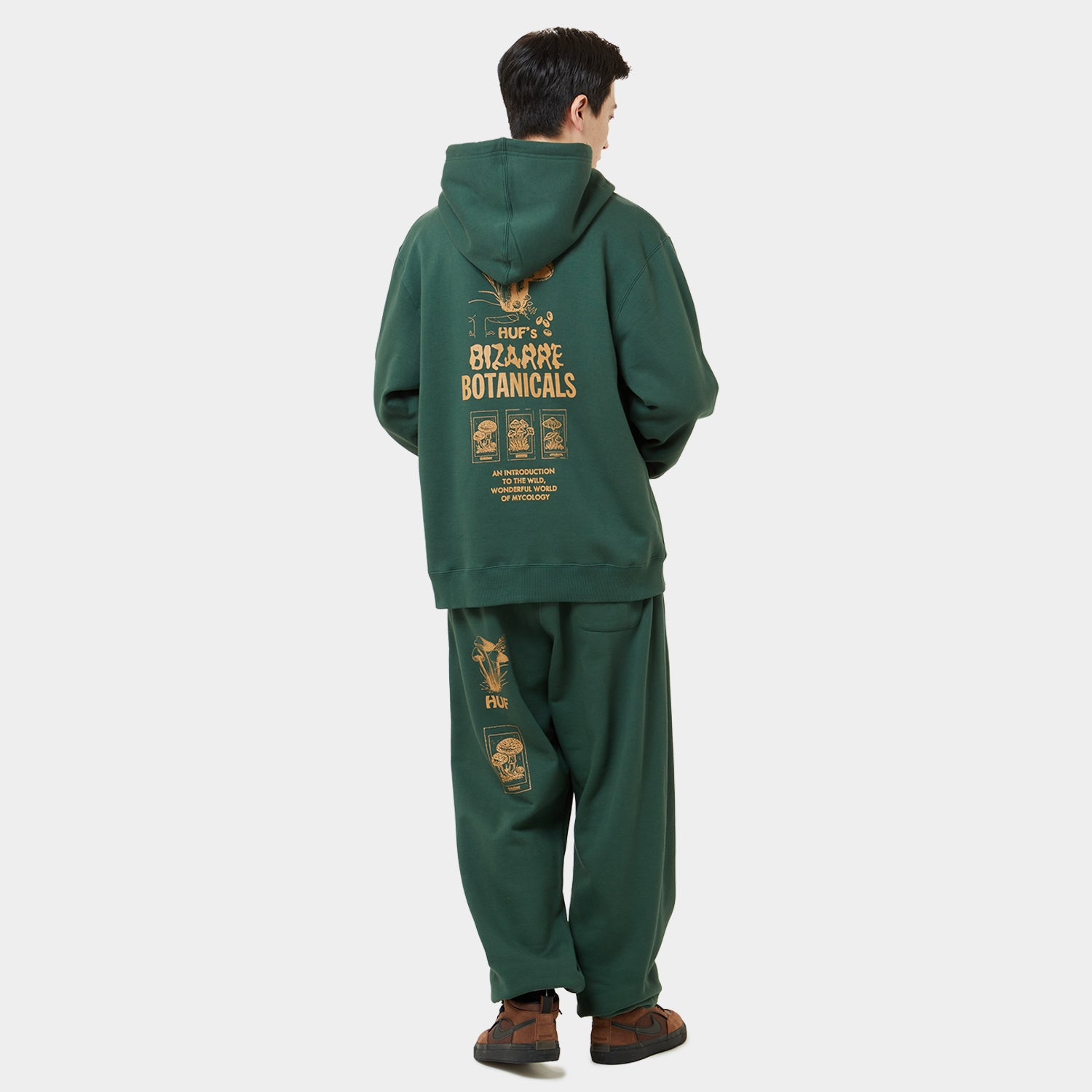 BIZARRE BOTANICALS FULL ZIP HOODIE - HUF Worldwide JP