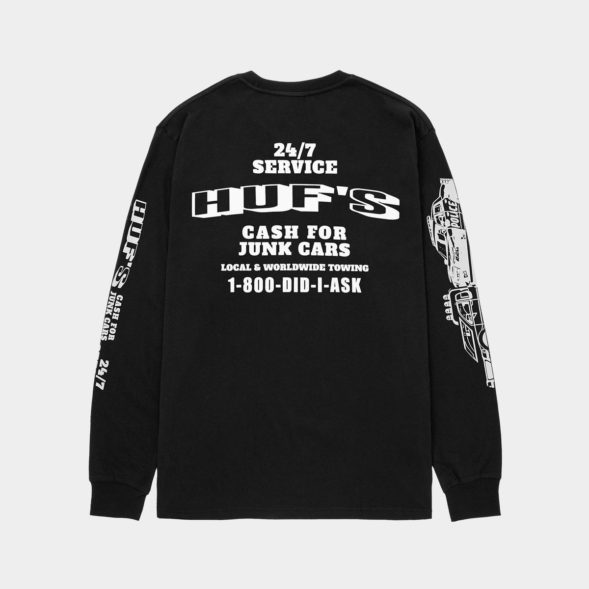 WORLDWIDE TOWING LS TEE - HUF Worldwide JP