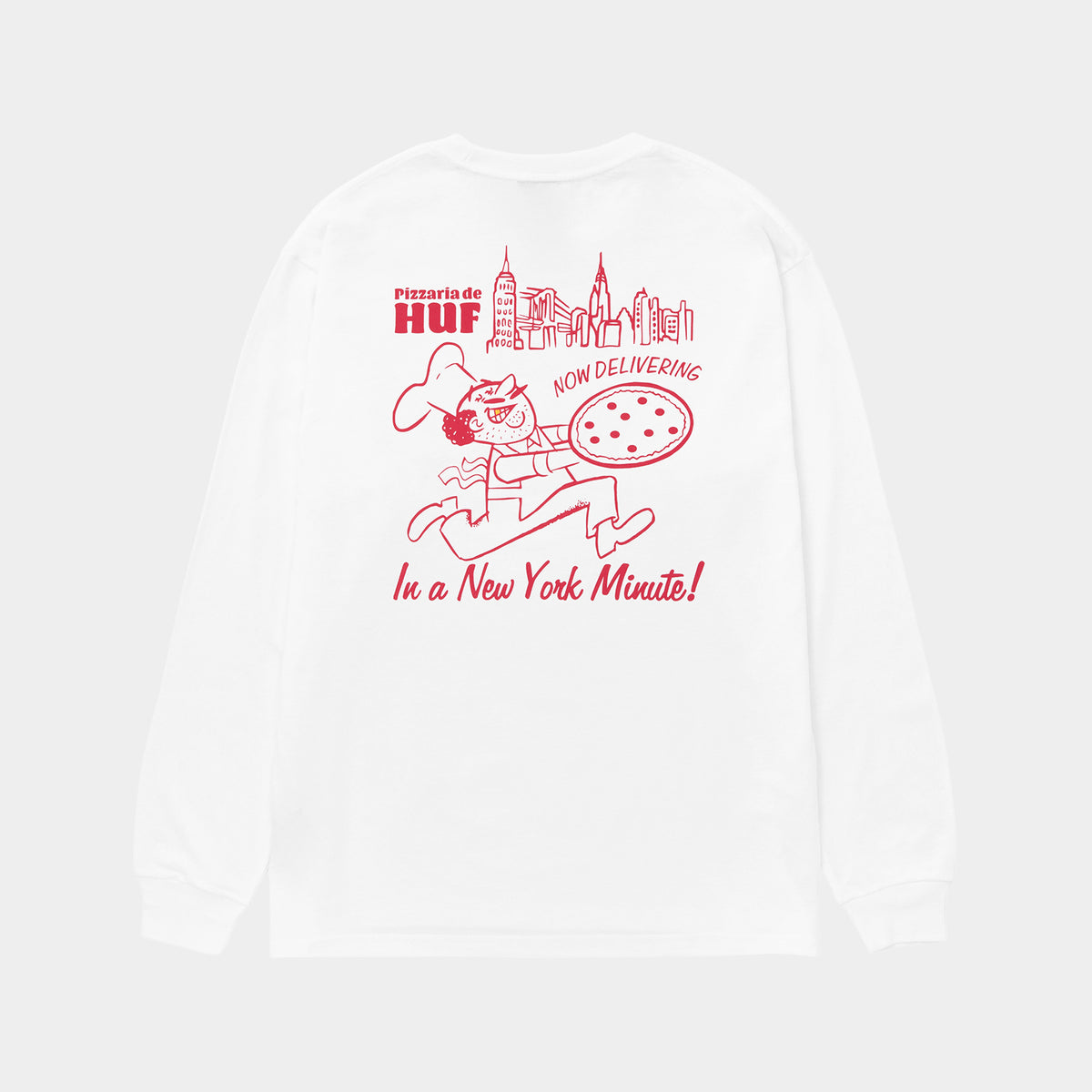 NY DELIVERY LS TEE - HUF Worldwide JP